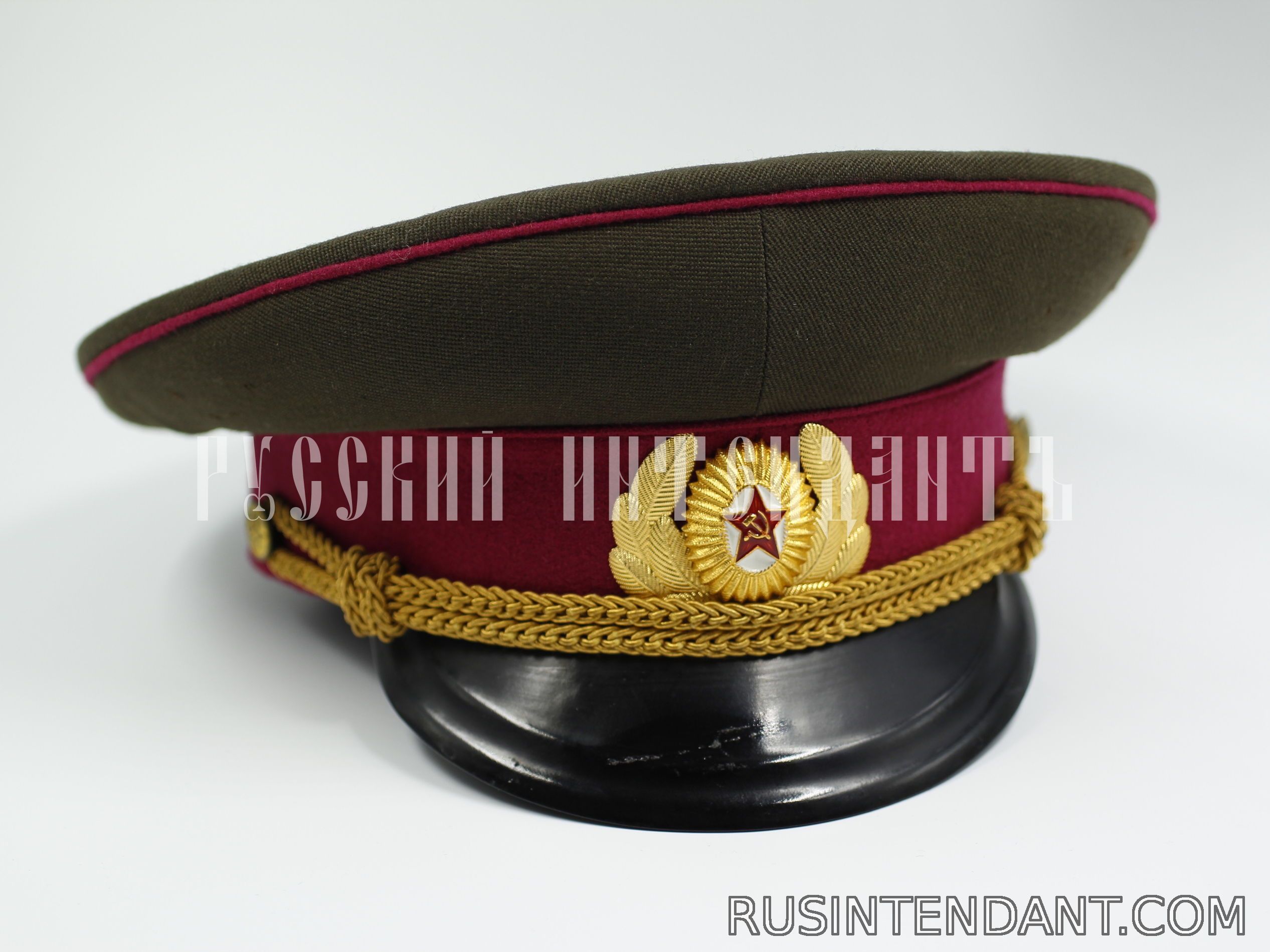 Фото 2: Офицерская фуражка образца 1958 года 