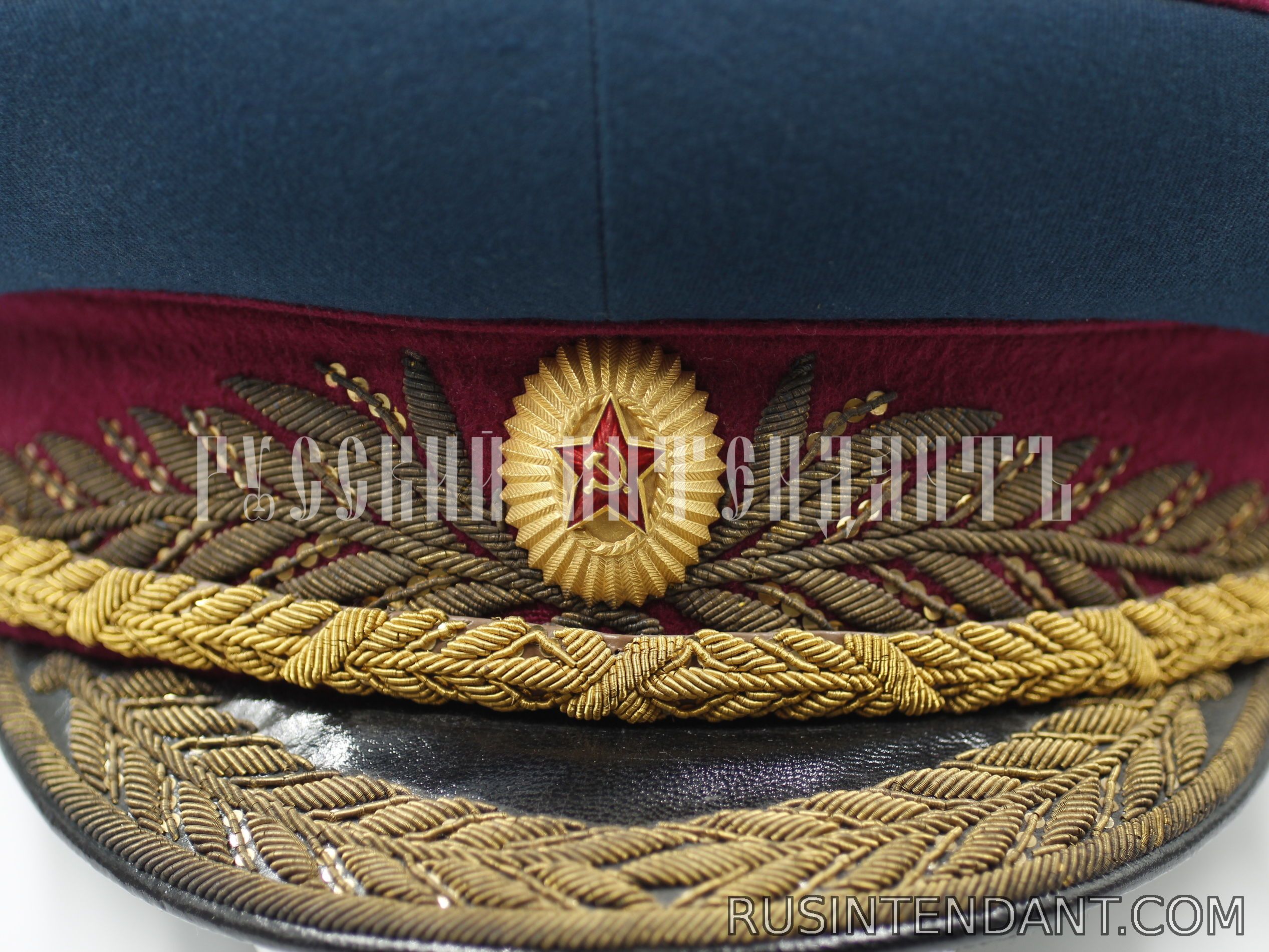 Фото 4: Генеральская парадная фуражка 