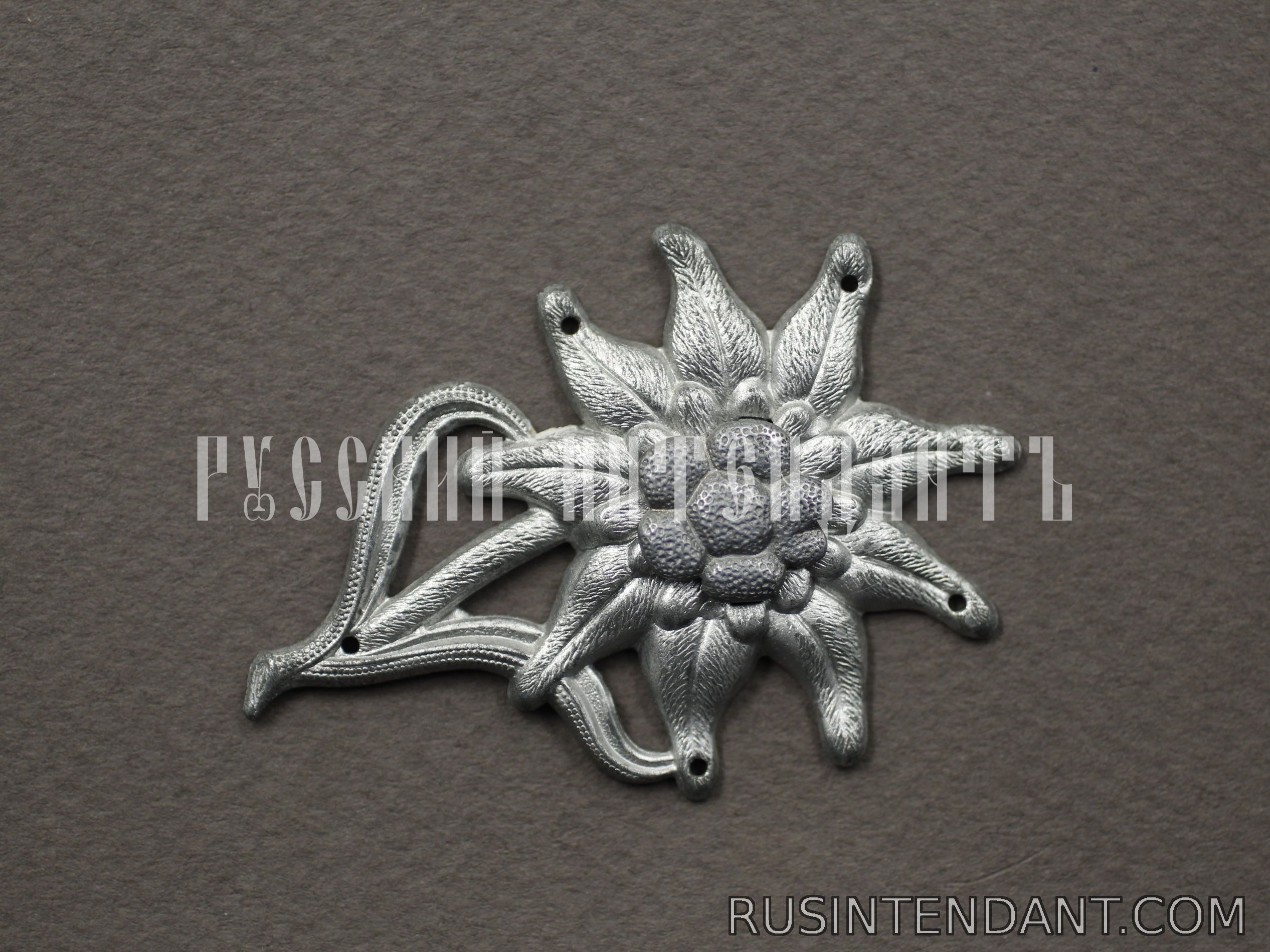 Фото 1: Эмблема на головной убор горно-стрелковых частей Вермахта 