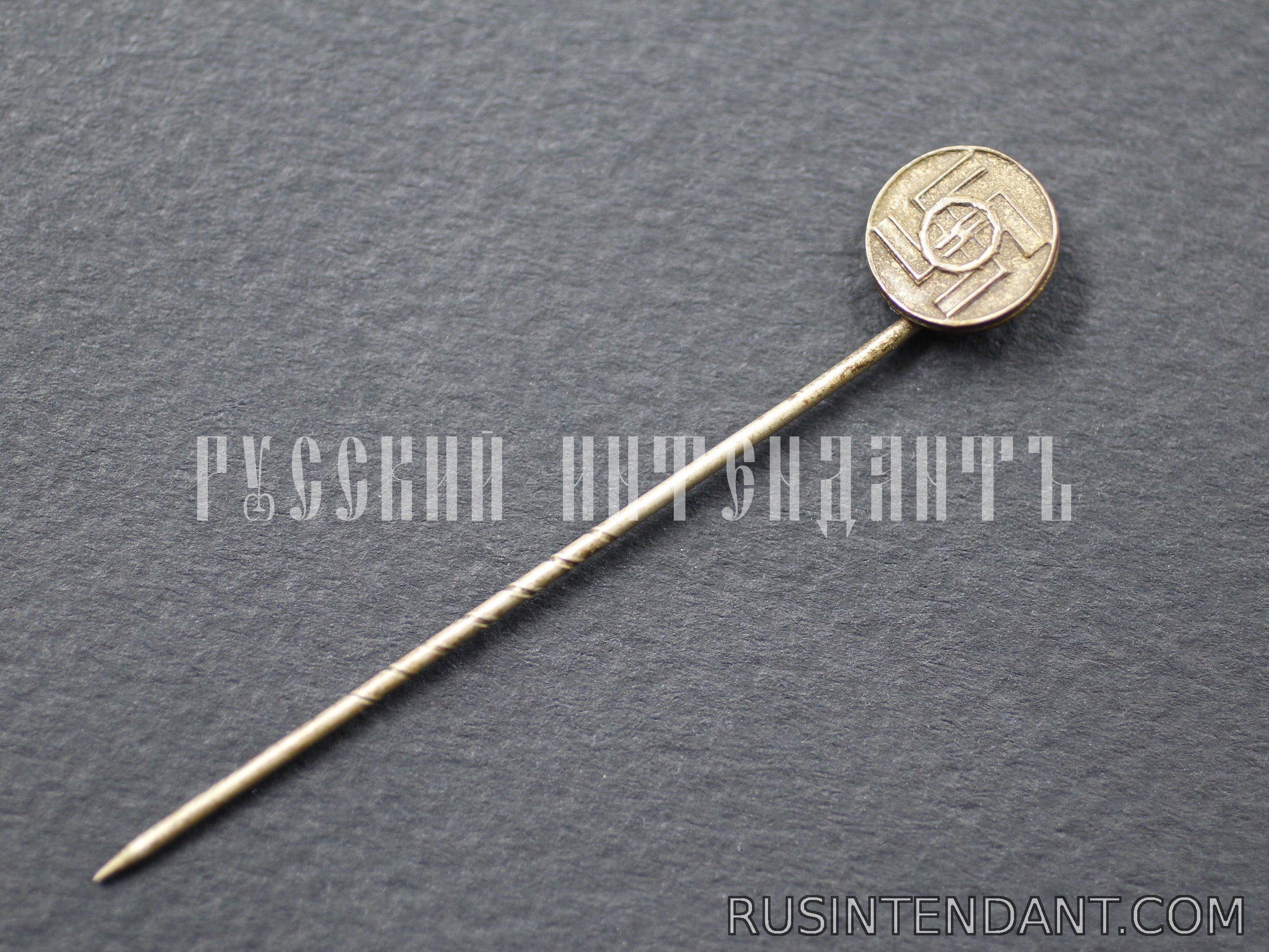 Фото 2: Миниатюрная медаль "За верную службу в SS" 
