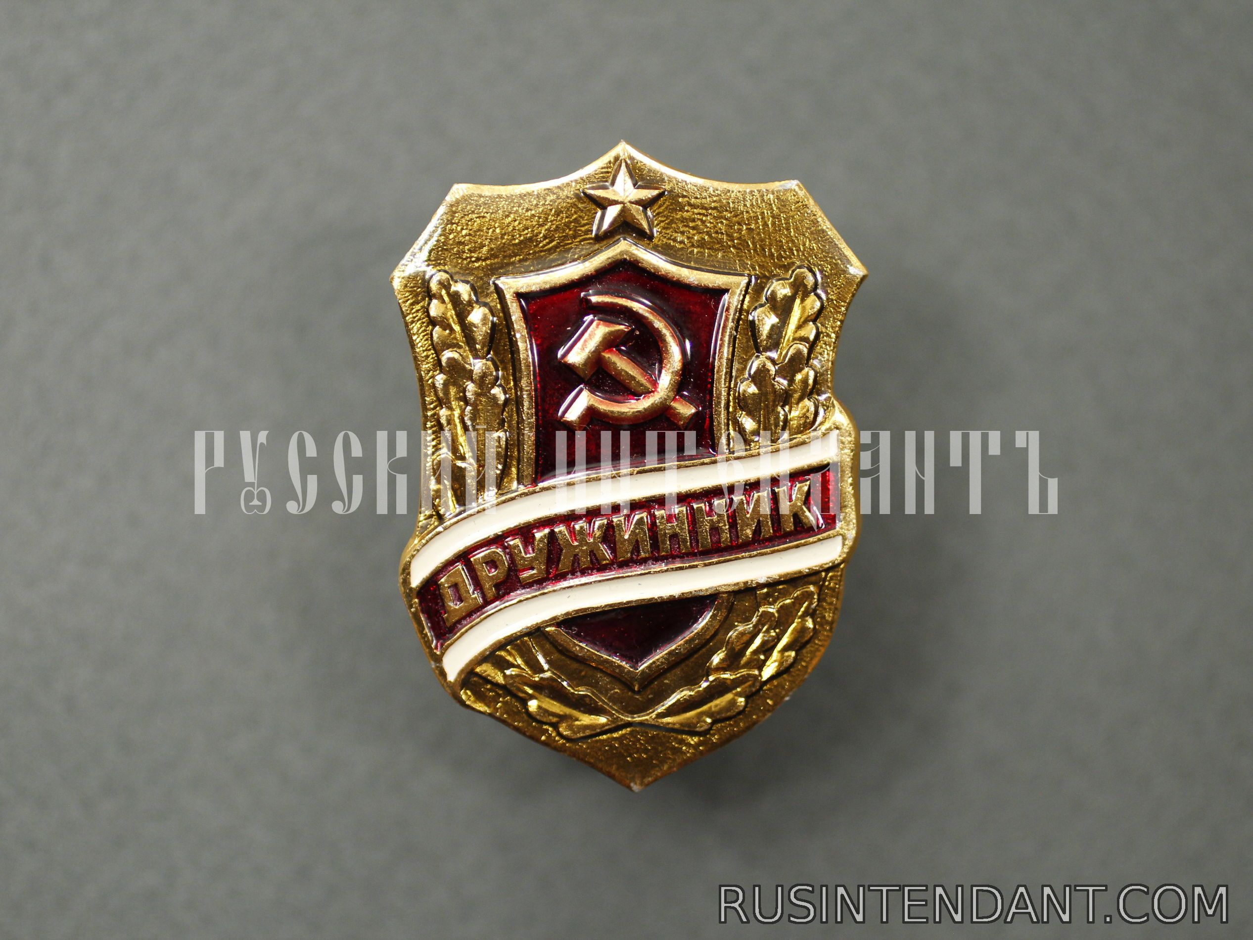 Фото 1: Знак «Дружинник» 