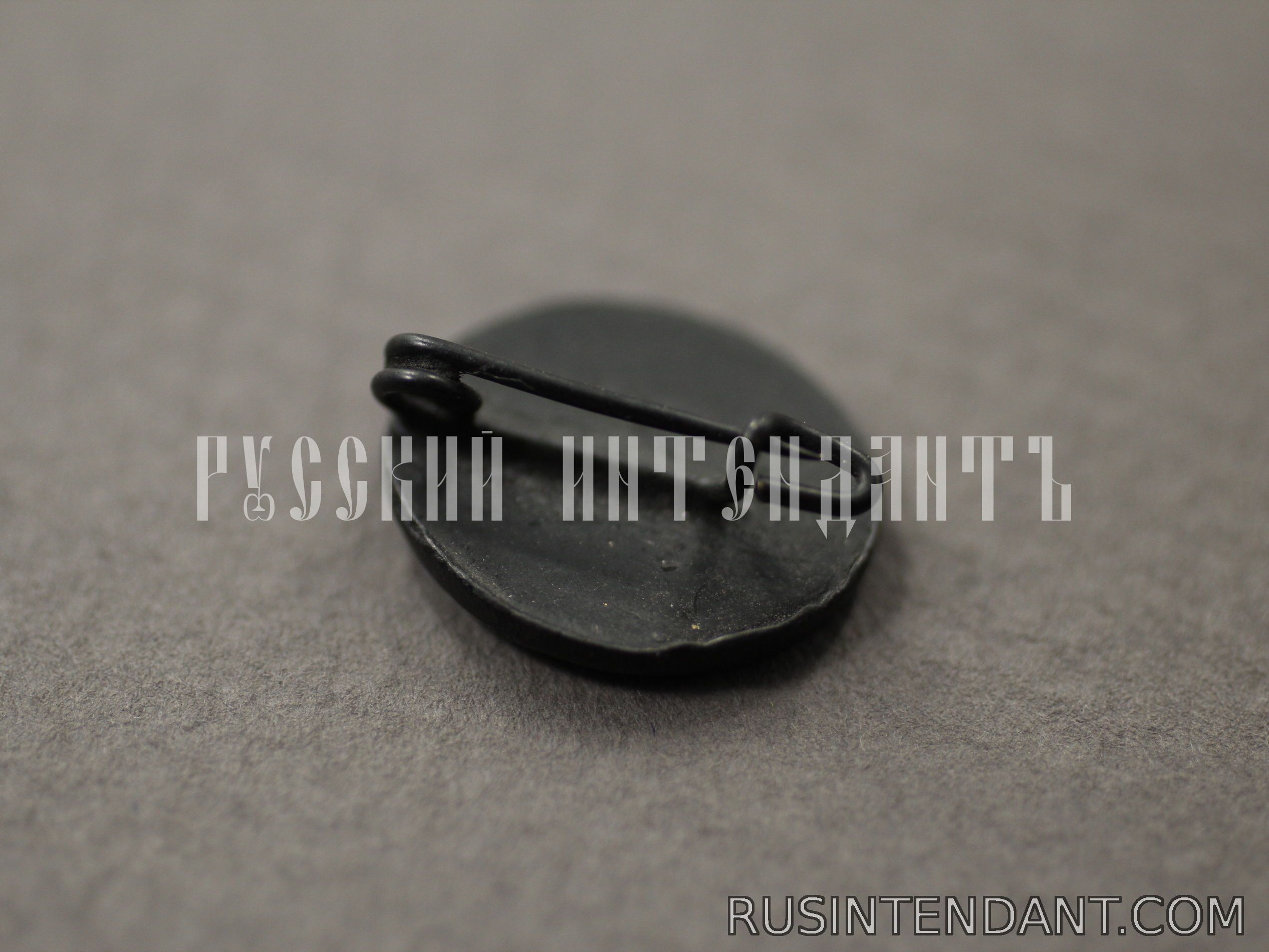 Фото 2: Миниатюрный знак «За ранение» черный 