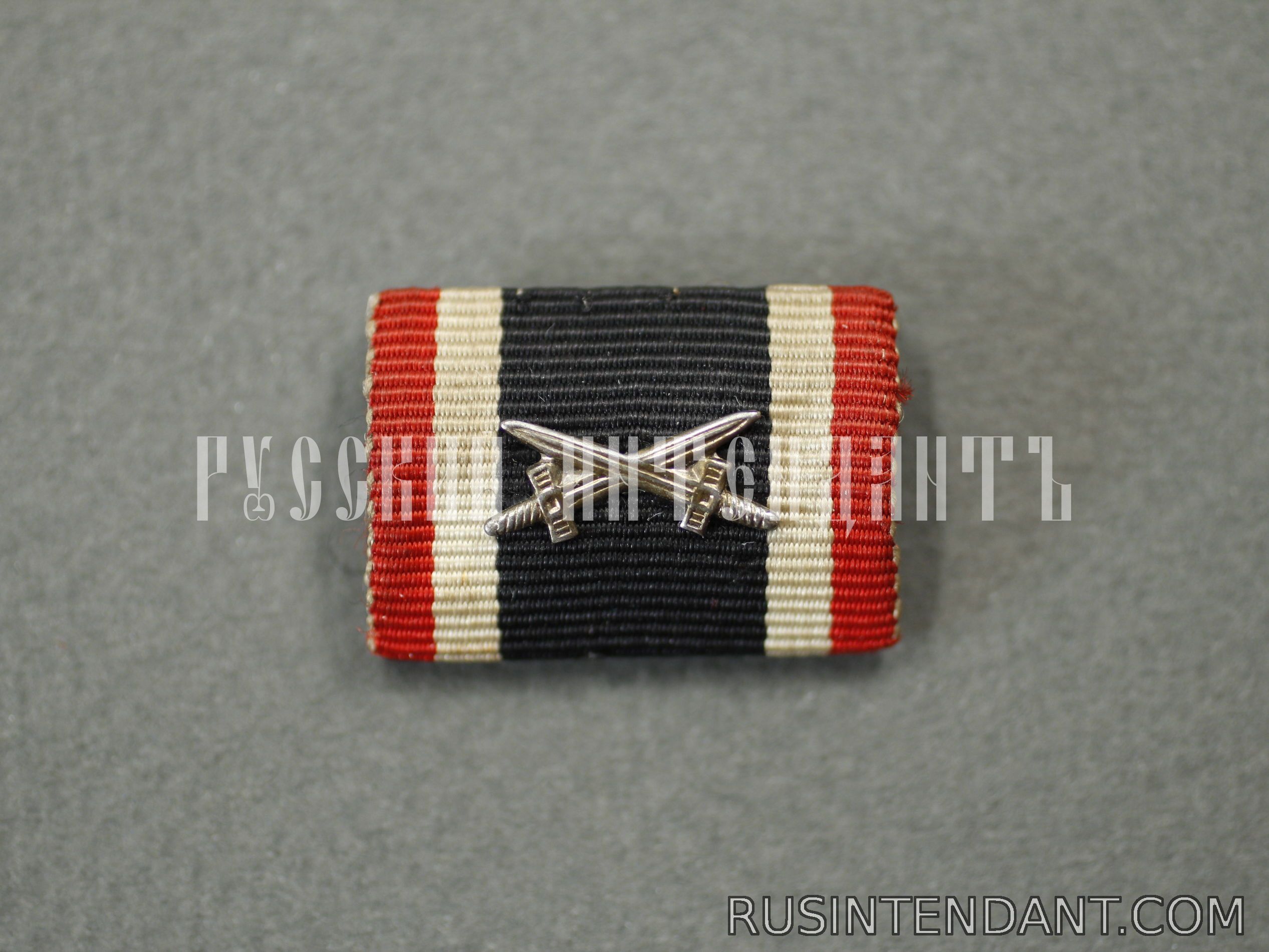 Фото 1: Колодка Креста Военных заслуг с мечами 