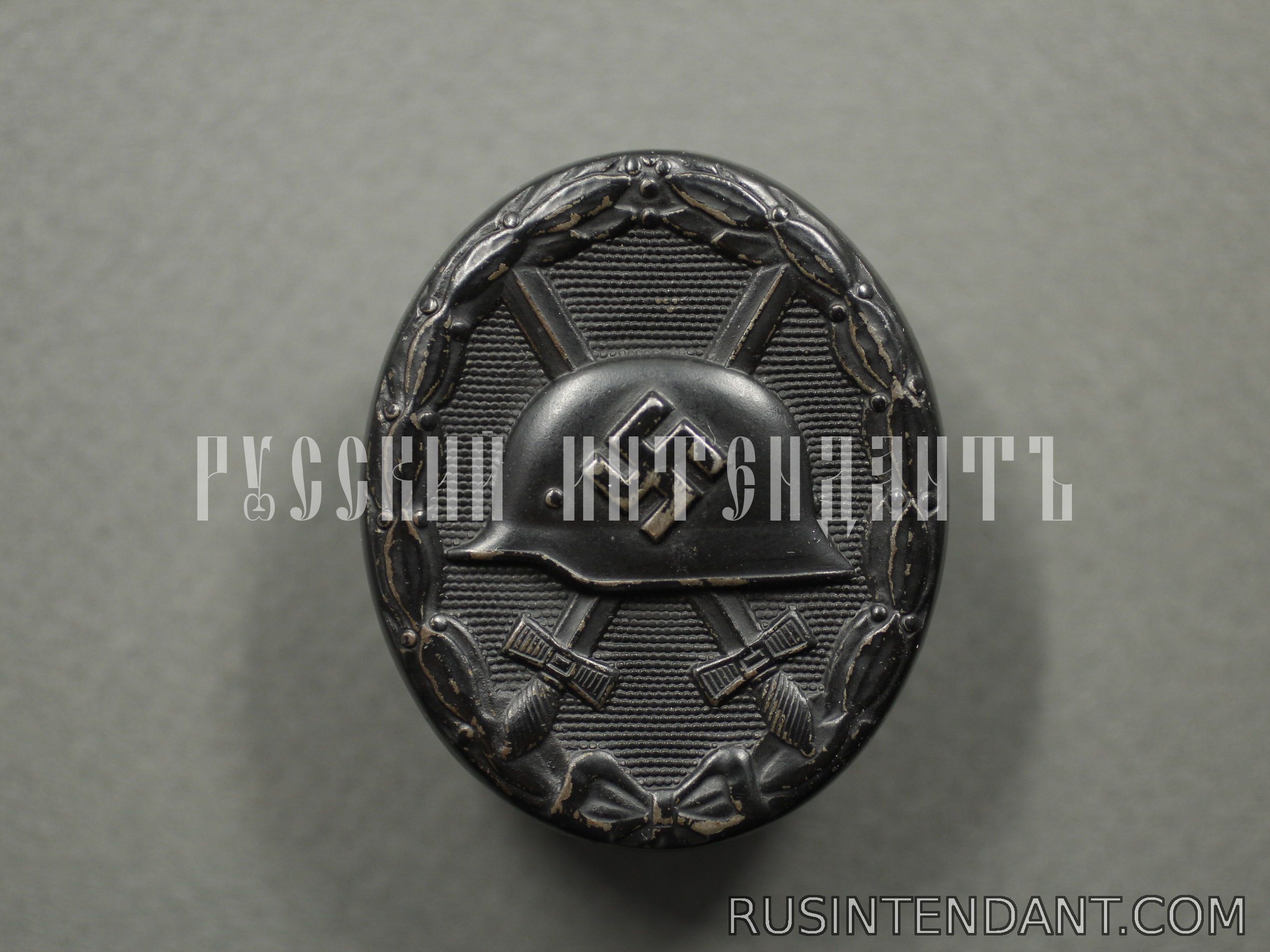 Фото 1: Знак «За ранение» черный 