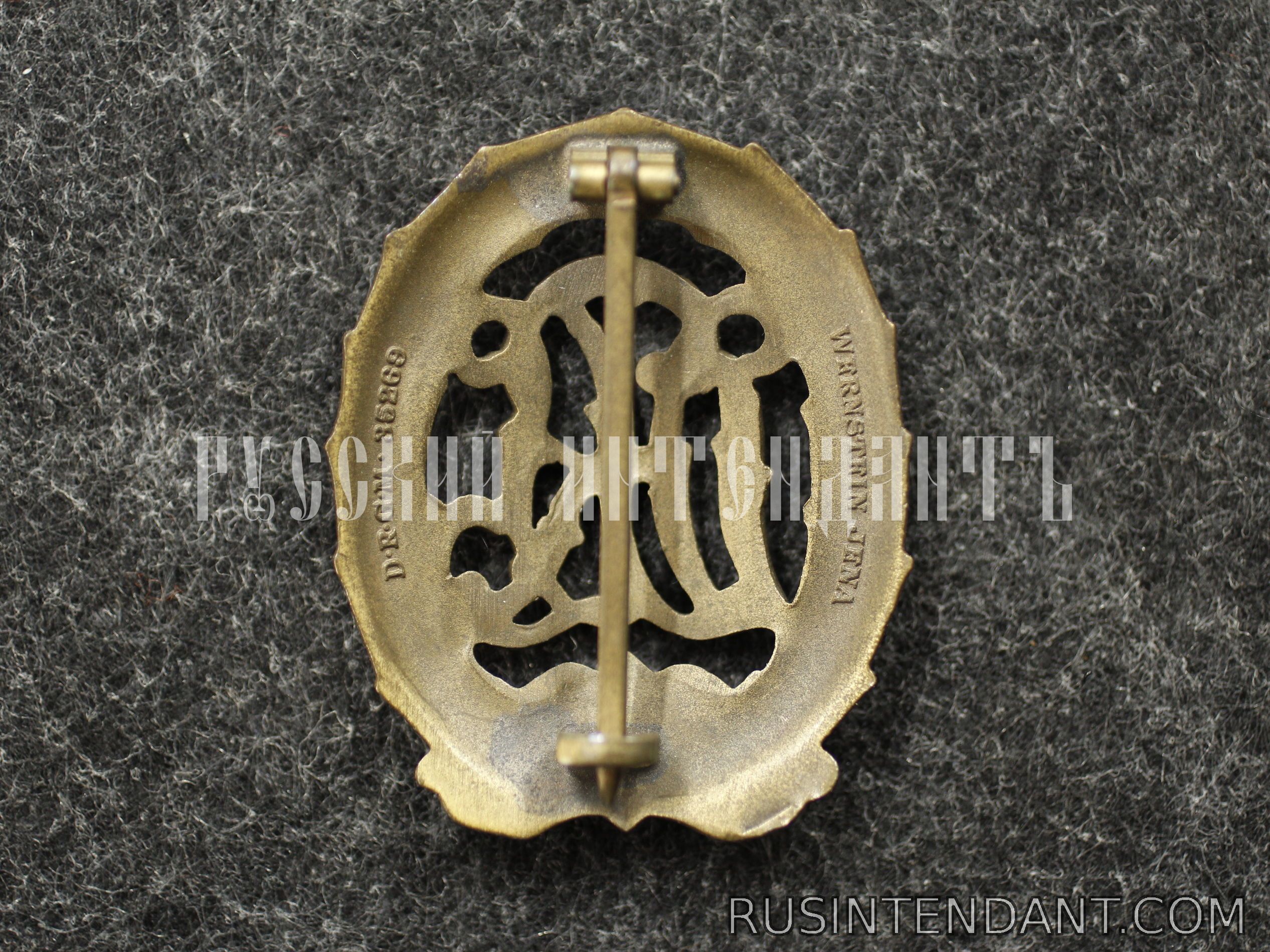 Фото 2: Спортивный знак DRL в бронзе 