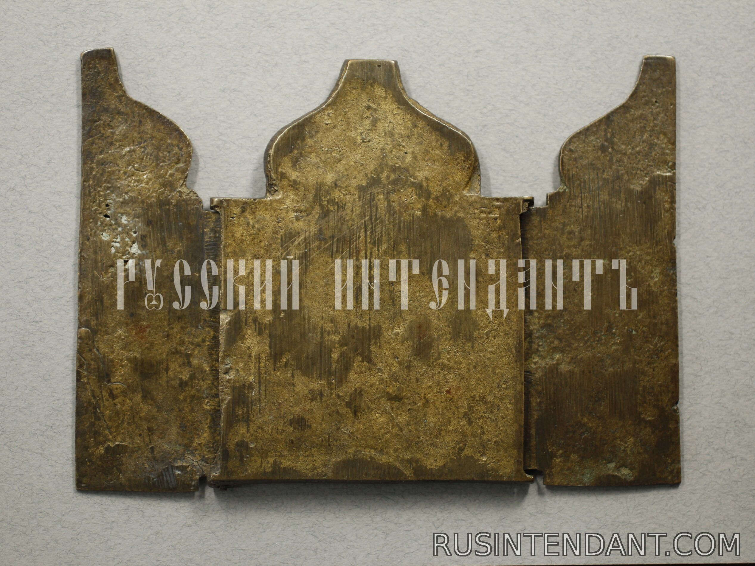 Фото 2: Трёхстворчатый  складень «Иоанн Богослов в молчании. Избранные праздники» 