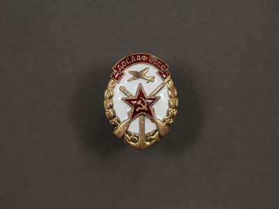 Членский знак ДОСААФ СССР