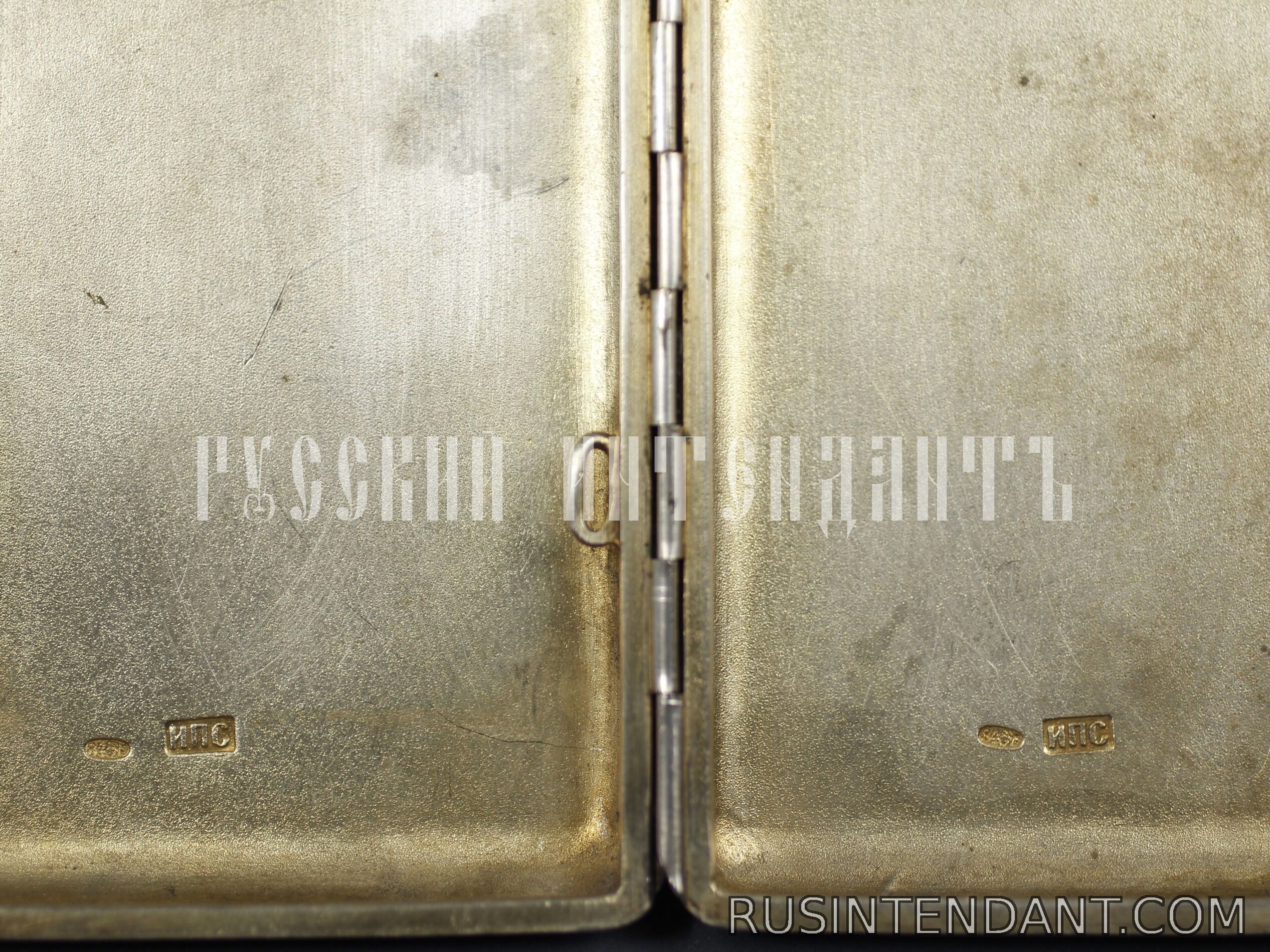 Фото 4: Малый серебряный портсигар 