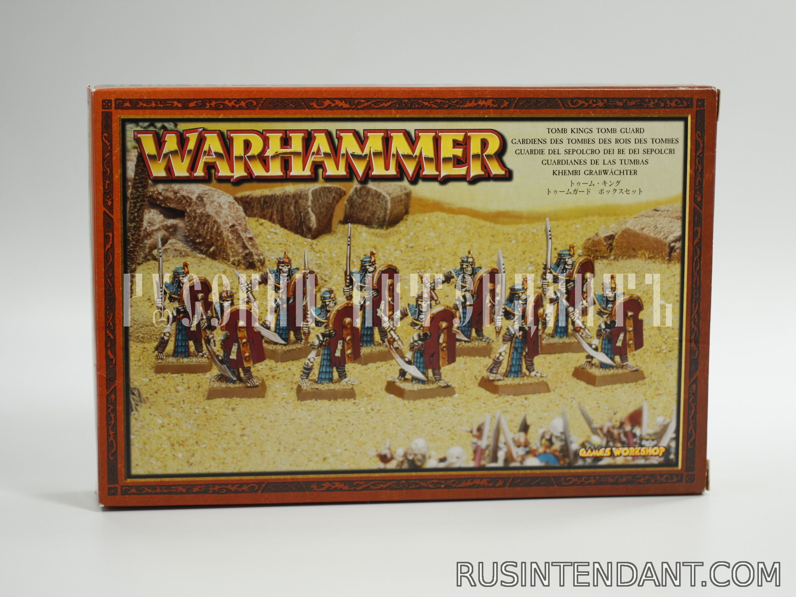 Фото 1: Набор миниатюр «TOMB KINGS TOMB GUARD» 
