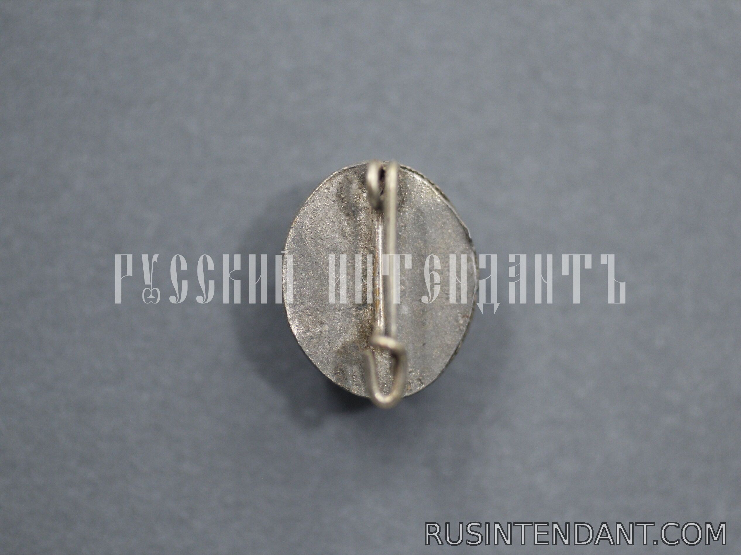 Фото 2: Миниатюрный знак «За ранение» в серебре 