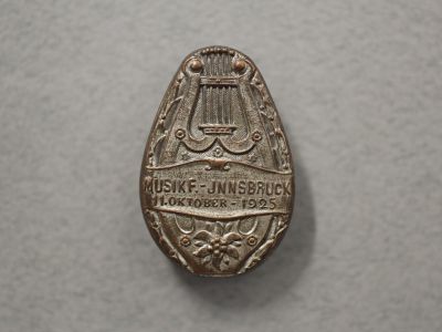 Знак музыкального фестиваля в Инсбруке 1925 года