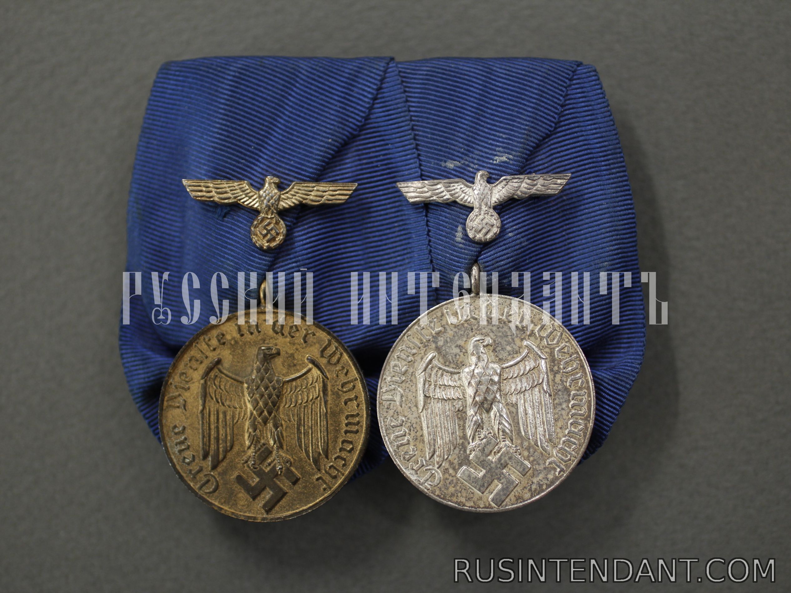 Фото 1: Колодка с медалями За выслугу 