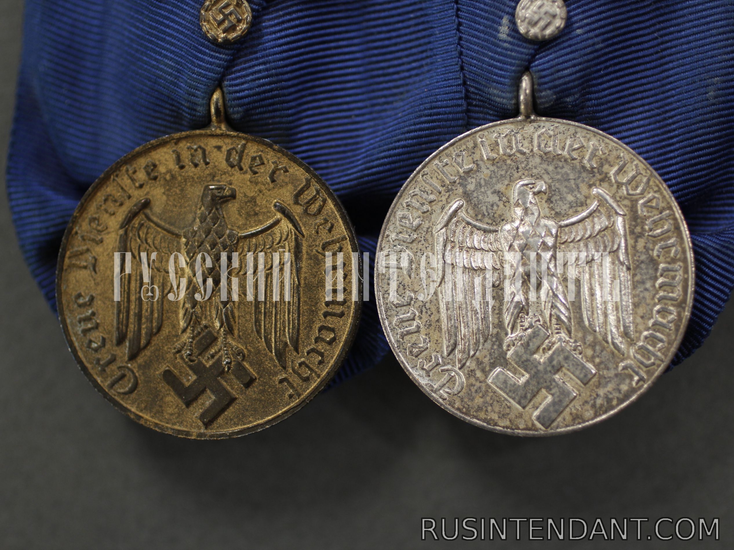 Фото 3: Колодка с медалями За выслугу 