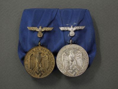 Колодка с медалями За выслугу