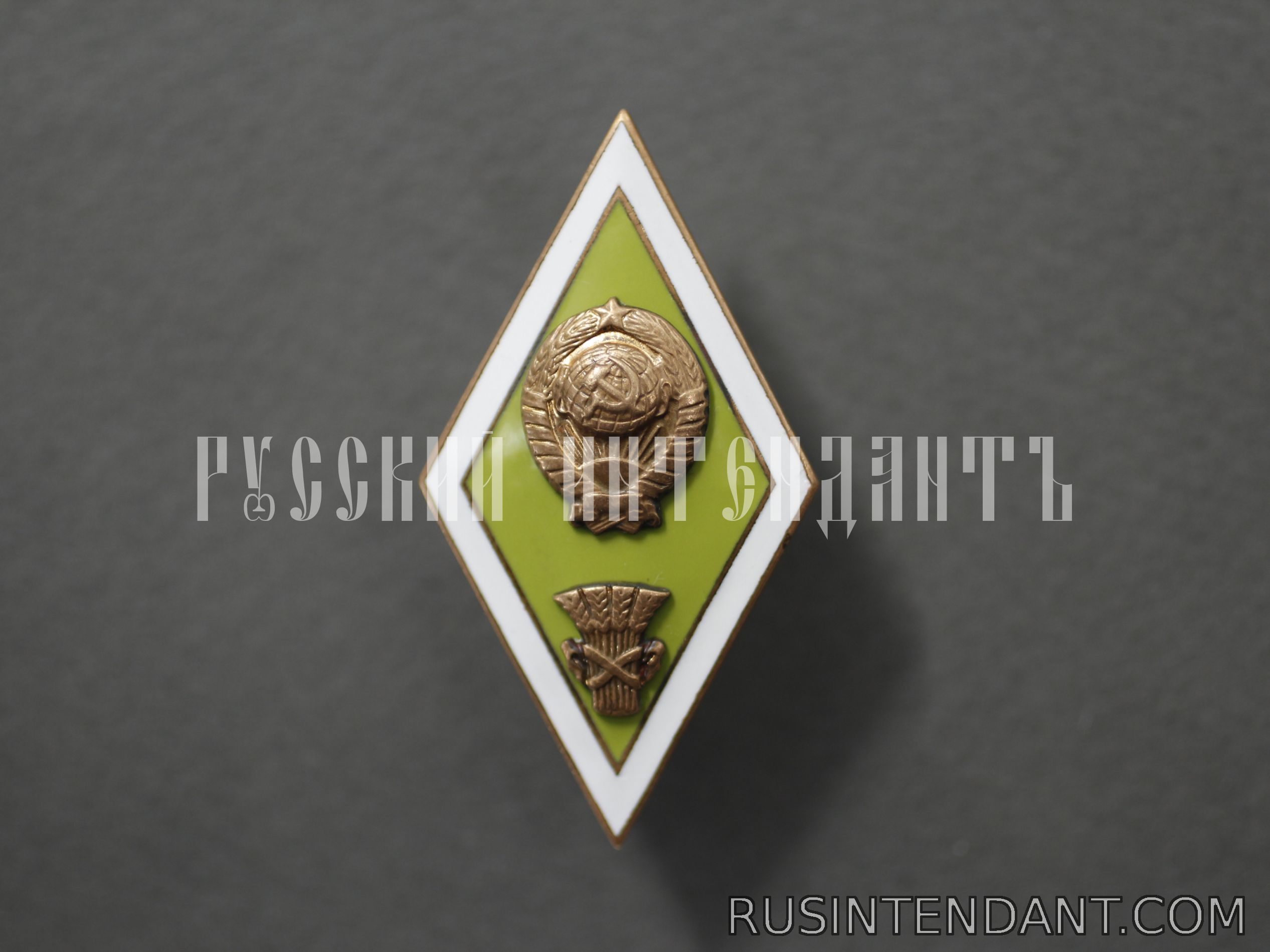 Фото 1: Знак Сельскохозяйственный ВУЗ СССР 