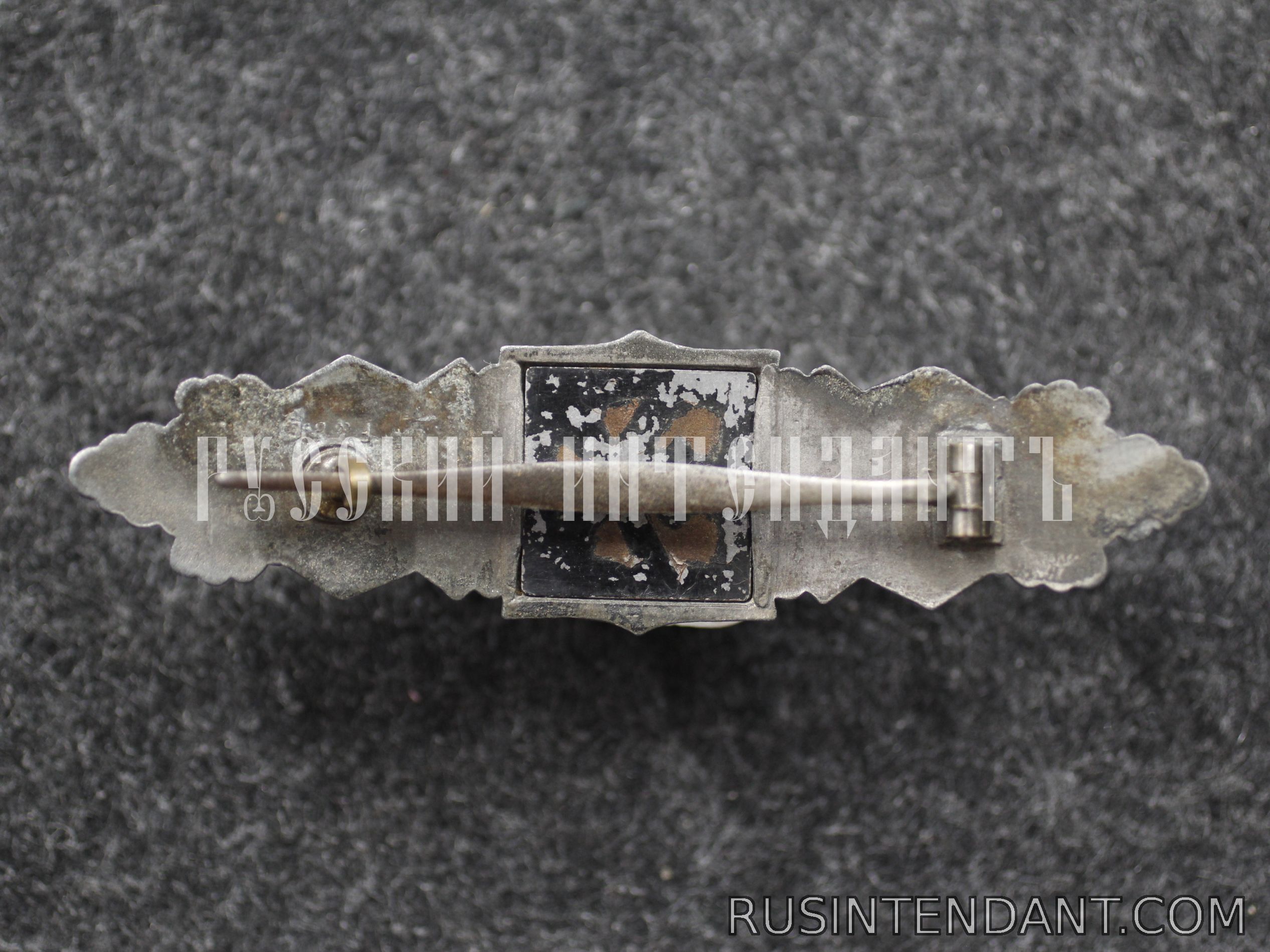 Фото 2: Шпанга «За ближний бой» в серебре 