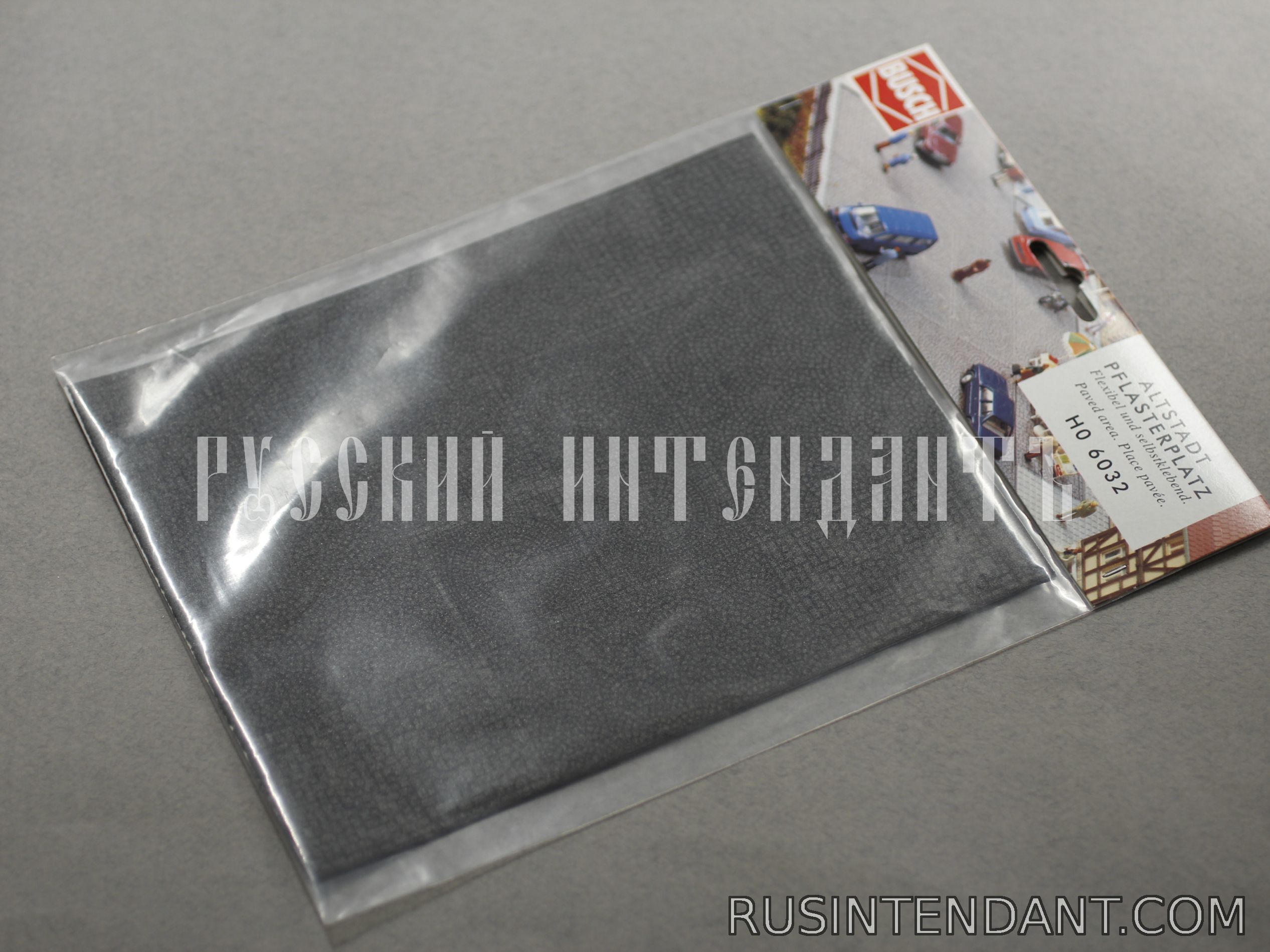 Фото 1: Самоклеящаяся брусчатка «Старый город» BUSCH 