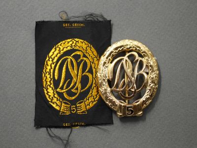 Спортивный знак «DSB»