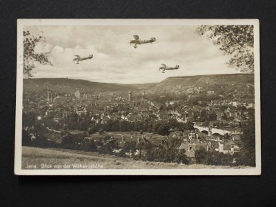 Почтовая карточка «Йена Вид с Вильгельмсхое»