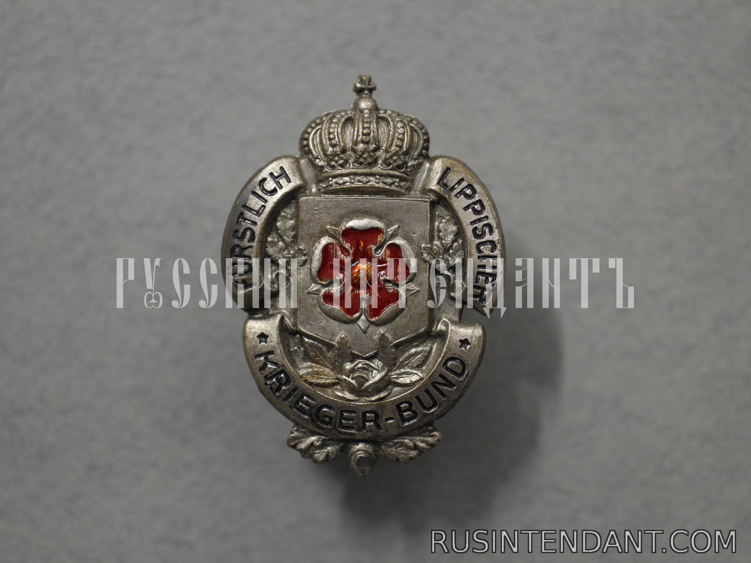 Фото 1: Членский знак союза ветеранов Княжества Липпе 