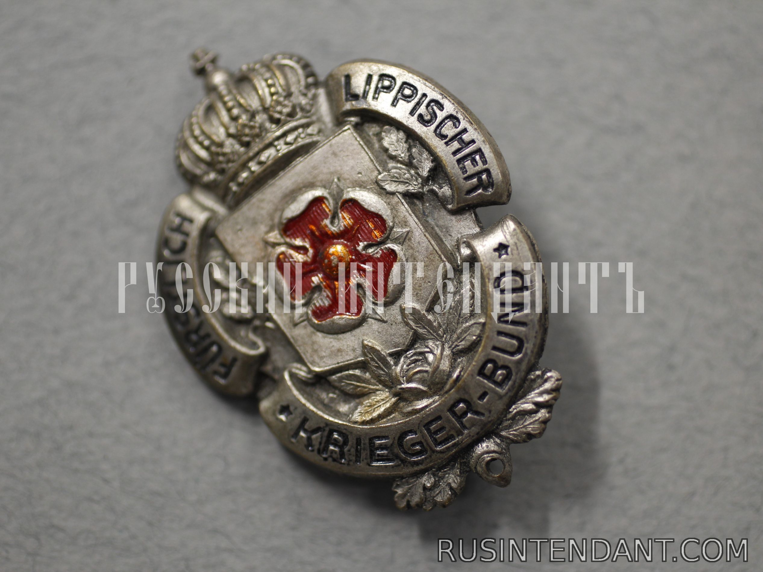 Фото 3: Членский знак союза ветеранов Княжества Липпе 