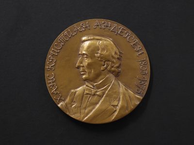 Настольная медаль «Х.К. Андерсен 1805 - 1875»