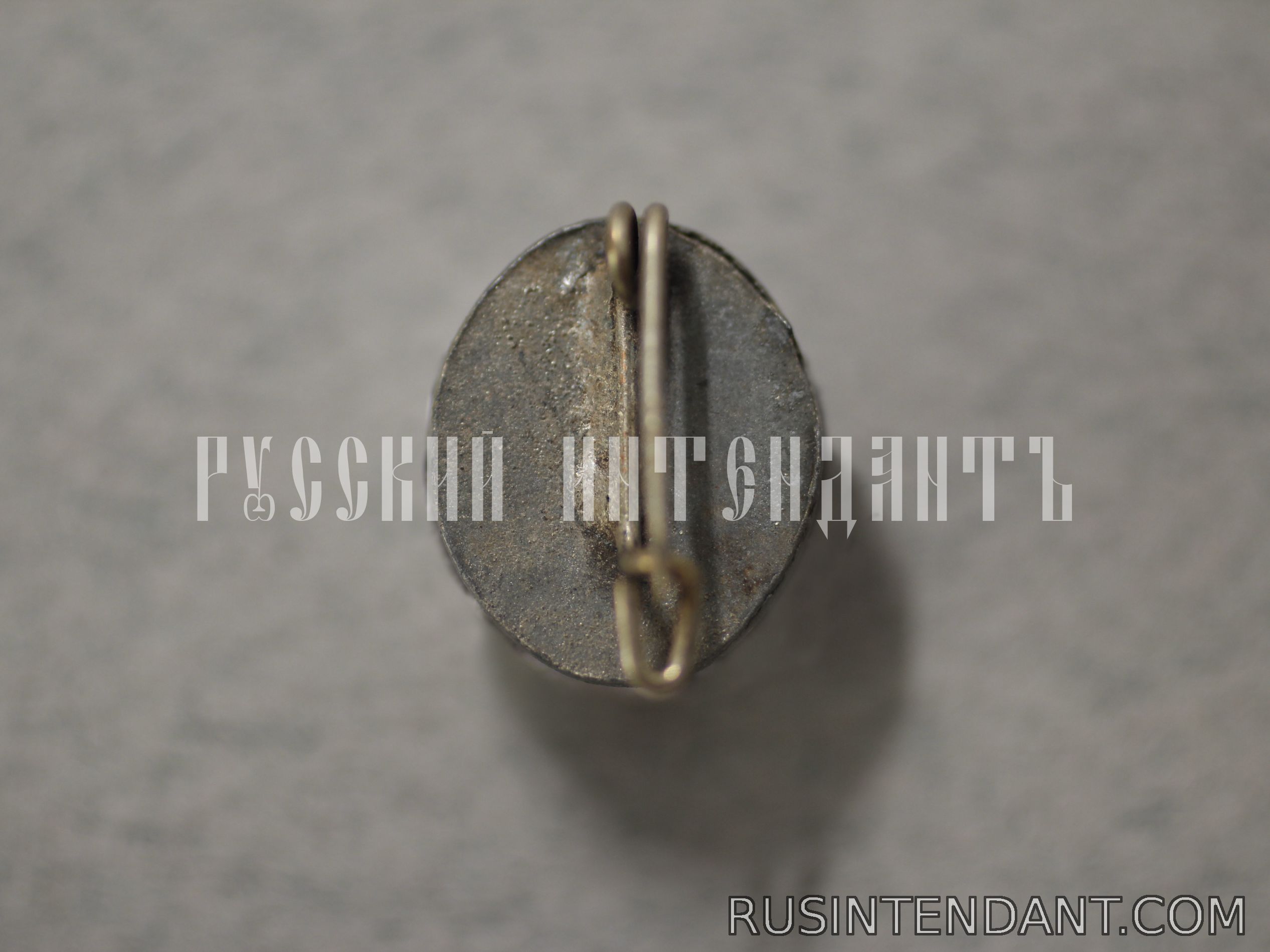 Фото 2: Миниатюрный знак «За ранение» в серебре 