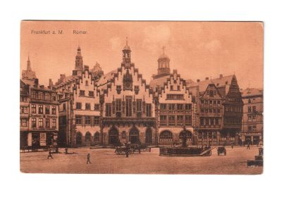 Почтовая открытка «Frankfurt Römer»