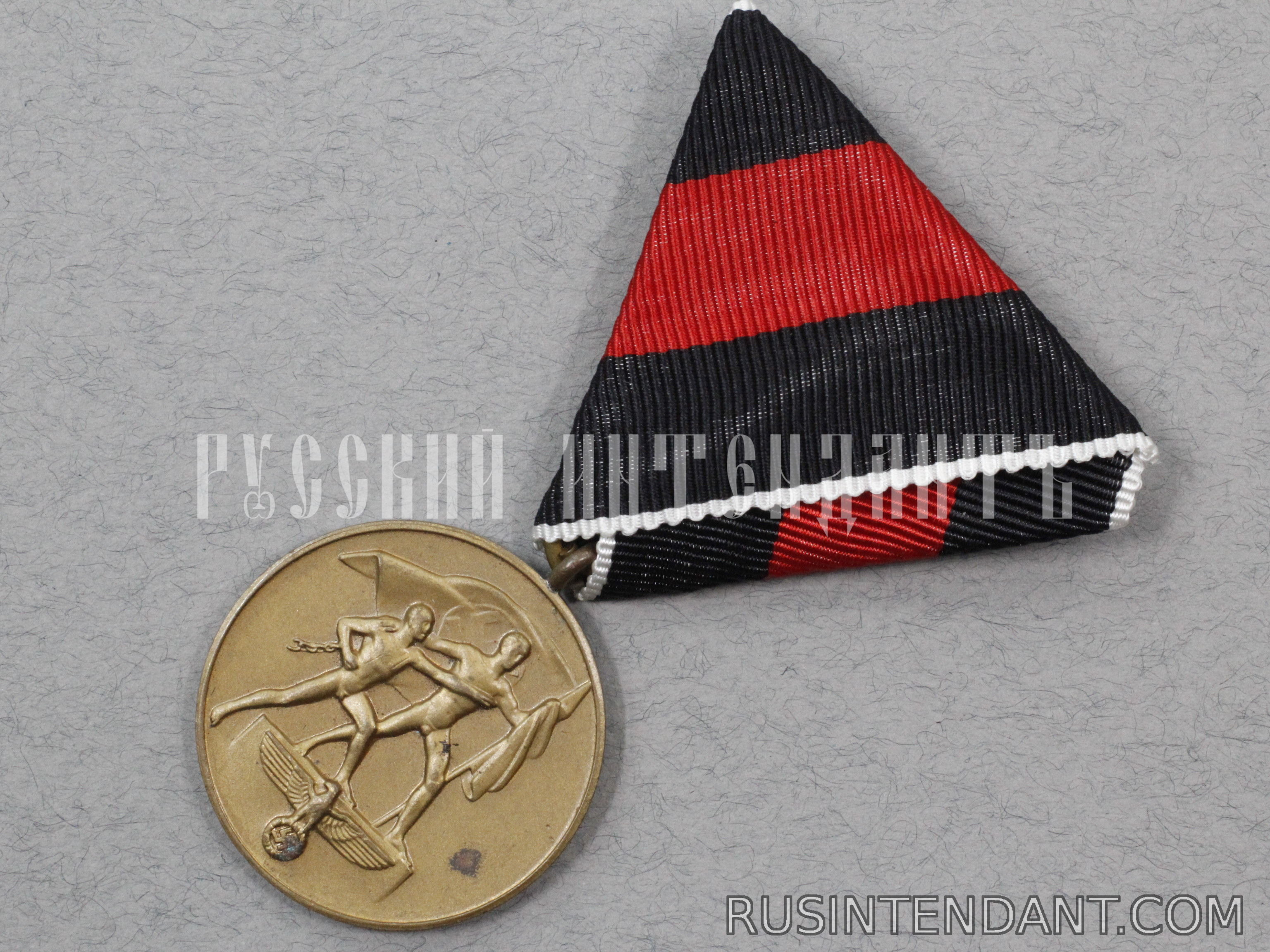 Фото 3: Медаль "В память 1 октября 1938 года" 