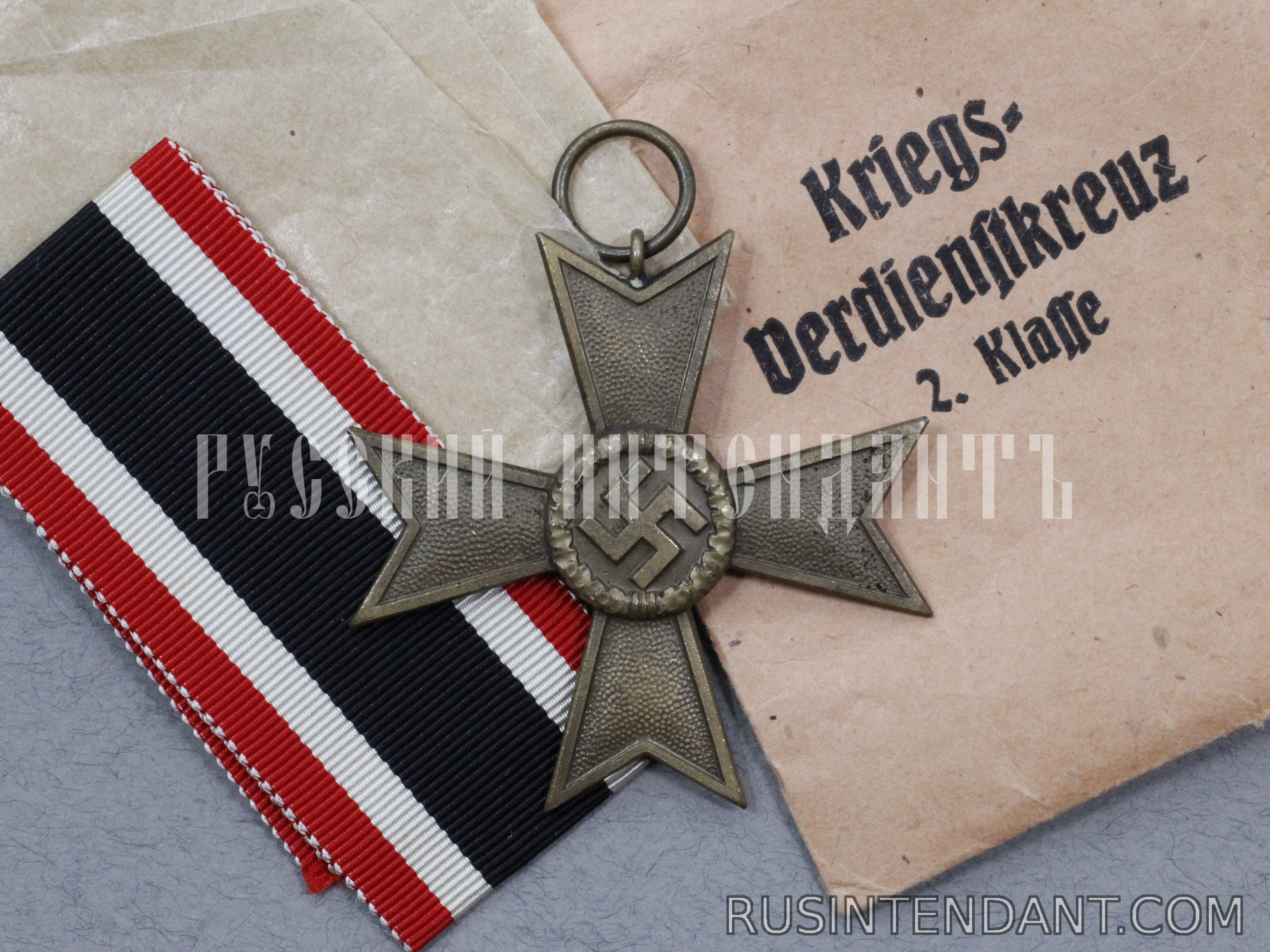 Фото 1: Крест Военных заслуг второго класса без мечей 