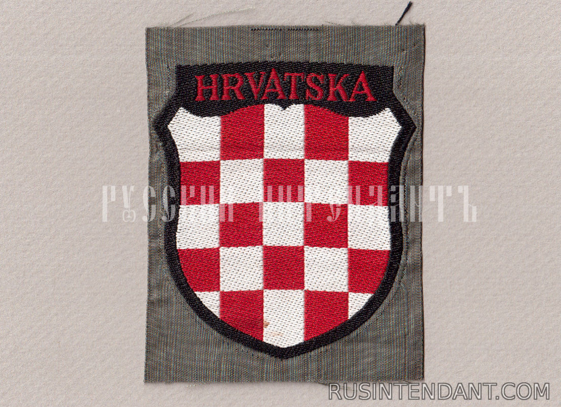 Фото 1: Нарукавная нашивка "HRVATSKA" 