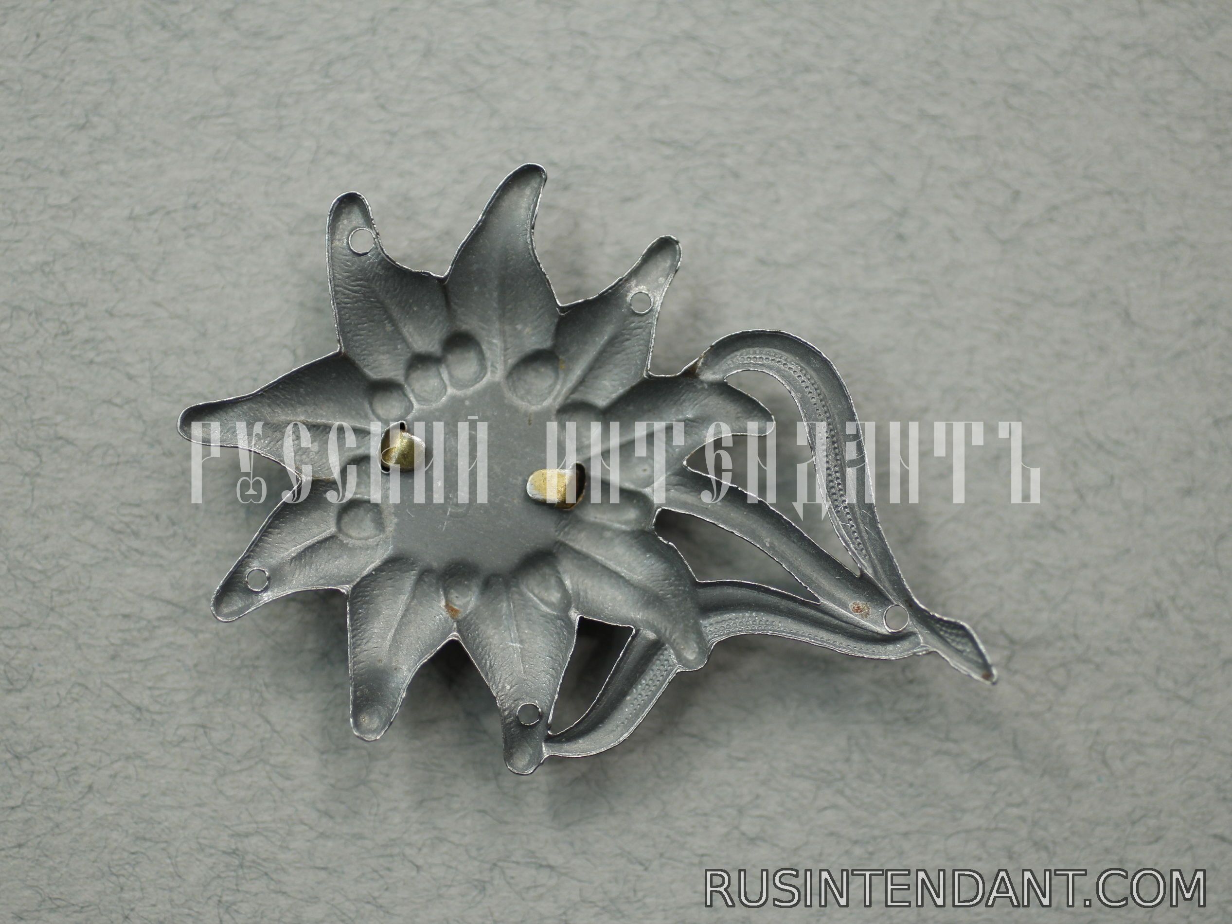 Фото 2: Эмблема на головной убор горно-стрелковых частей Вермахта 